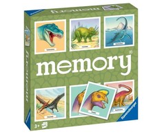 Ravensburger atminties žaidimas „Dinosaur memory®“, 2–8 žaid., nuo 4 m.