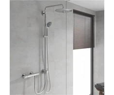 Grohe termostatinis dušo maišytuvas Tiksli tendencija, tvirtinimas prie sienos, apsauga nuo kryžminimo, 1/2 sriegio jungtis, chromas, 34229002