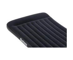 Dvivietis pripučiamas čiužinys Bestway, 203 x 152 x 30 cm, pilkas