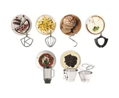 Virtuvinis kombainas Kenwood Titanium Chef Baker Sidabrinis KVC85.124SI, 1200 W