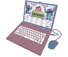 Lexibook STITCH dvikalbis mokomasis kompiuteris, 124 veiklos (prancūzų-anglų kalba)