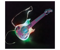 FROZEN Lexibook ŠALDYTOJI KARALIENĖ - Šviečianti elektroninė gitara su akiniais ir mikrofonu