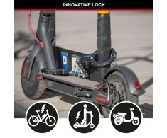 Masterlock MASTER LOCK Street Cuff Antrankių tipo spyna su raktu