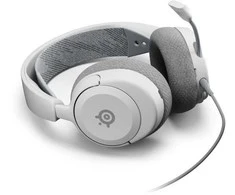 Ausinės žaidimams su mikrofonu SteelSeries Arctis Nova 1P Over-Ear, Baltos spalvos