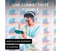 Logitech Astro - A30 Belaidės Ausinės Žaidimams PlayStation Baltas/Violetinė