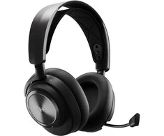 Belaidės ausinės žaidimams SteelSeries Arctis Nova Pro, Skirta PC ir PlayStation, Juodos spalvos