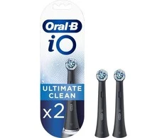 Dantų šepetėlis Końcówka Braun Oral-B iO Ultimate Clean Juodas 2vnt.. (RBCB-2)