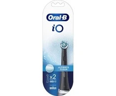 Dantų šepetėlis Końcówka Braun Oral-B iO Ultimate Clean Juodas 2vnt.. (RBCB-2)