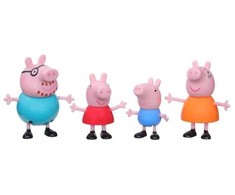 Hasbro 4 figūrėlių rinkinys PEPPA, Peppa šeima F2190