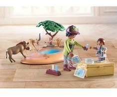 Playmobil – Wiltopia – Dramblys prie vandens telkinio (71294)