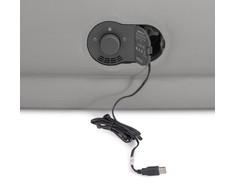 Pripučiamas čiužinys 191x99x30cm su įmontuotu elektriniu siurbliu INTEX 64112