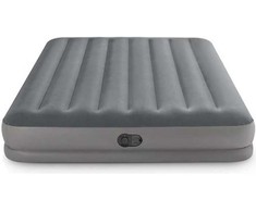 Pripučiamas čiužinys INTEX Queen Dura-Beam, Prestige Downy Airbed su USB pompa, 152x203x30cm