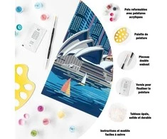 Tapymas pagal skaičius Sydney 24 x 30 cm 23526 Ravensburger