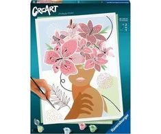 Ravensburger Tapyba pagal skaičius CreArt Flowers on my Mind 20275