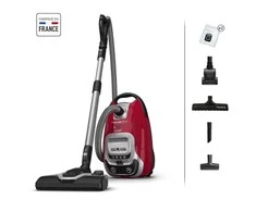 ROWENTA Silence Force Allergy+ – dulkių siurblys raudonas