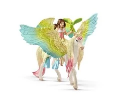 Figūrėlė Schleich figūrėlė – fėja sura su mirksinčiu pegasu (70566)