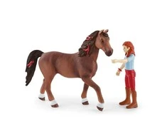 Schleich Horse Club Hannah &amp; Cayenne figūrėlės