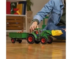 SCHLEICH FARM WORLD Traktorius su priekaba