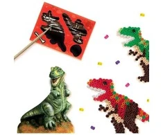 Ses Creative SES 3in1 Dinozauro gipso lietas, karoliukai, braižymas