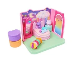 Spin Master Polly Pocket Gabi katės namelis – stebuklingi miegamojo kambariai + katės figūrėlė (GXP-912216)