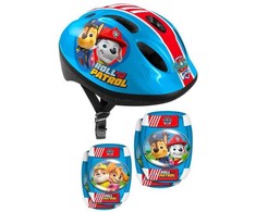 „Spin Master“ vaikiškas šalmas + apsaugų rinkinys „Paw Patrol“.