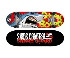 Skids Control Slydimo kontrolė - riedlentė „Shark“ 71 cm (60221)