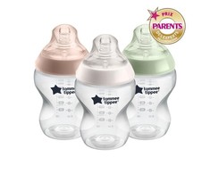 Tommee Tippee Natural Start buteliukai nuo pilvo dieglių 260 ml 3 vnt 0m+