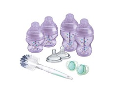 TOMMEE TIPPEE ADVANCED ANTI-COLIC MAITINIMO PRADŽIOS RINKINYS, PURPLE