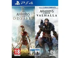 „Ubisoft Assassin's Creed Odyssey“ + „Assassin's Creed Valhalla“ PS4