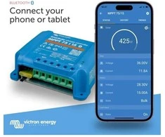 Victron Energy Saulės energijos įkrovimo valdiklis SmartSolar MPPT 75/15