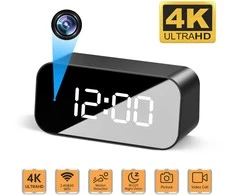 4K WIFI kamera-laikrodis, Atminties kortelės talpa: 64 Gb Micro SD (+24 Eur)