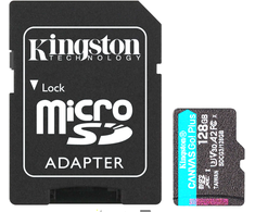 Atminties kortelė Kingston 128GB Micro SD