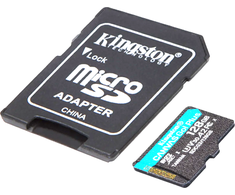 Atminties kortelė Kingston 128GB Micro SD
