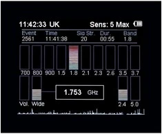 BlueSleuth-Pro Bluetooth and BLE detektorius