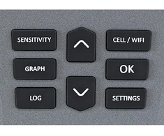 CAM-GX5 5G mobiliųjų telefonų ir sekimo įrenginių detektorius su 2.4 ir 5 GHz „Wi-Fi“ bei „Bluetooth“ signalų aptikimu ir pasauline aprėptimi
