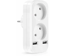 Rozetės šakotuvas su WIFI kamera, SD kortelė: 128 GB (+30 Eur)