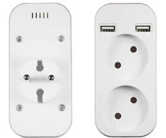 Rozetės šakotuvas su WIFI kamera, SD kortelė: 64 GB (+20 Eur)