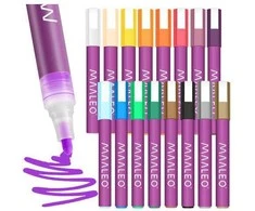 Acrylic markers - set of 16 Maaleo 27051