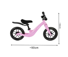 Rowerek Balance bike pink Kruzzel 25768