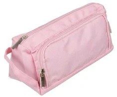 Double extendable pencil case - pink Maaleo 24519