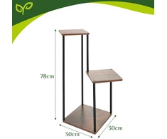 Gardlov standing flower stand 78cm - 3 shelves