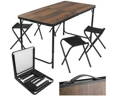 Gardlov folding garden table + 4 chairs