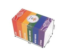 Holi Cow Spalvinga Holi pudra - rinkinys 6x100g