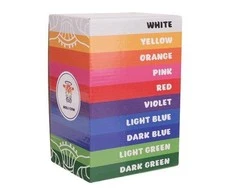 Holi Cow Spalvinga Holi pudra - rinkinys 10x100g