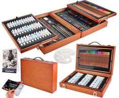 Maaleo Iso Trade Dažymo rinkinys 174vnt lagamine