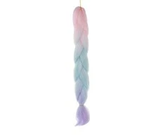 Sintetinės plaukų ombre pynės rožinės/ni/f w10341