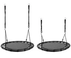 Iso Trade Stork's nest swing 100 cm juodas