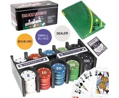 Iso Trade Pokerio rinkinys dėžutėje, 200 žėtonų