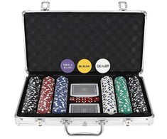 Iso Trade Pokeris – 300 žetonų rinkinys HQ lagamine