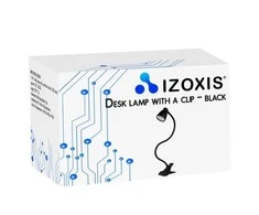 USB Stalinis šviestuvas su laikikliu - juodas Izoxis